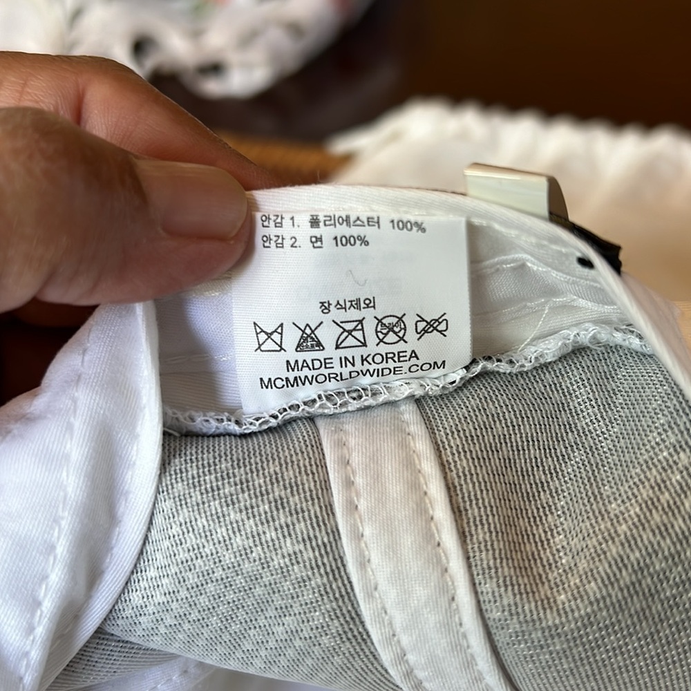 MCM Logo Baseball Cap - Picture 6 of 6